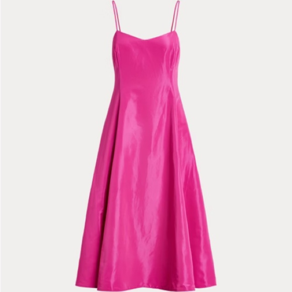 Polo Ralph Lauren Taffeta Sleeveless Dress
